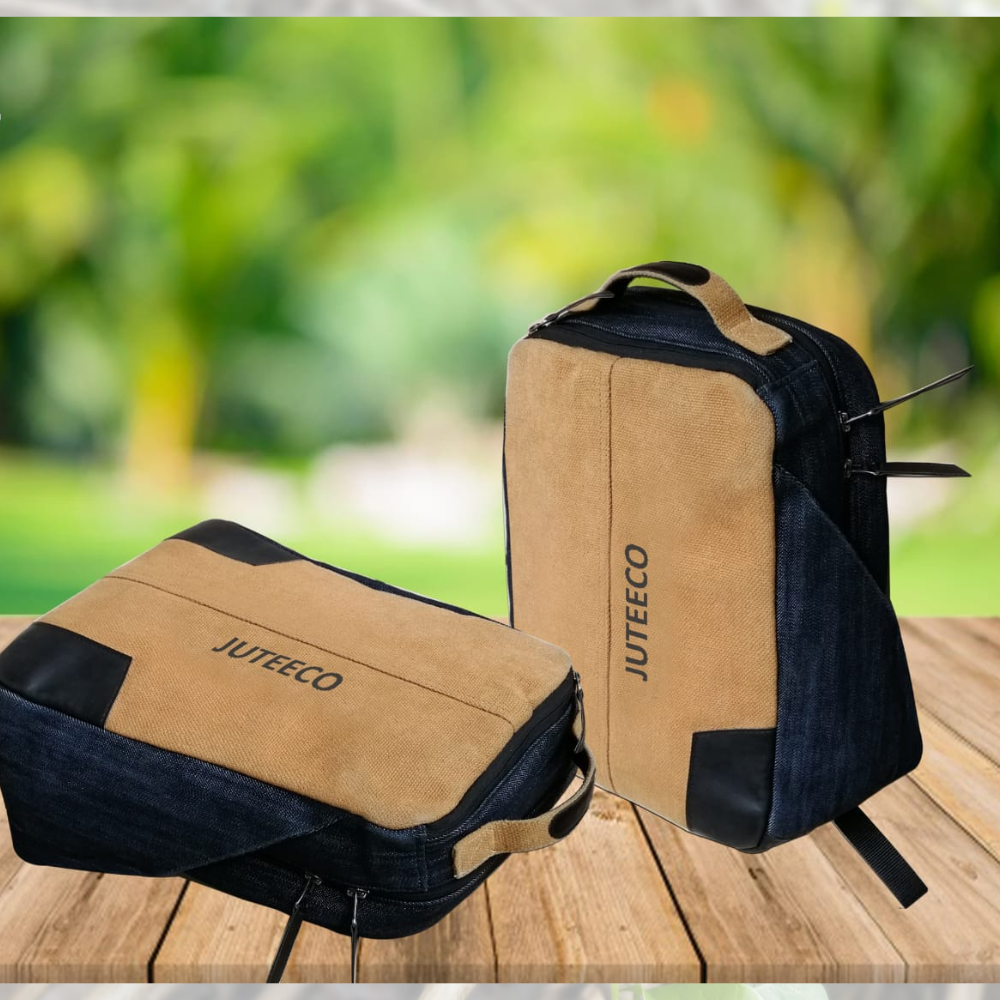 Jute Backpack BP507 by JUTEECO