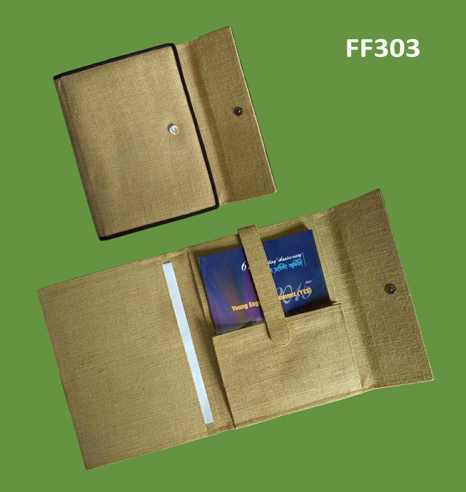 Jute File Folder by JUTEECO FF303