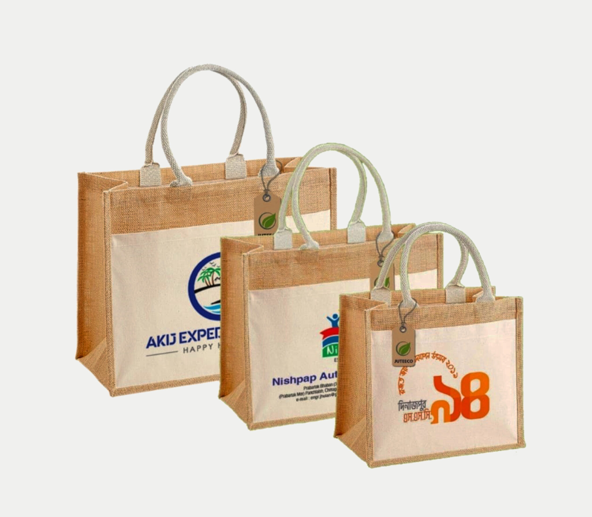 JUTEECO Shopping Bag - SB102B