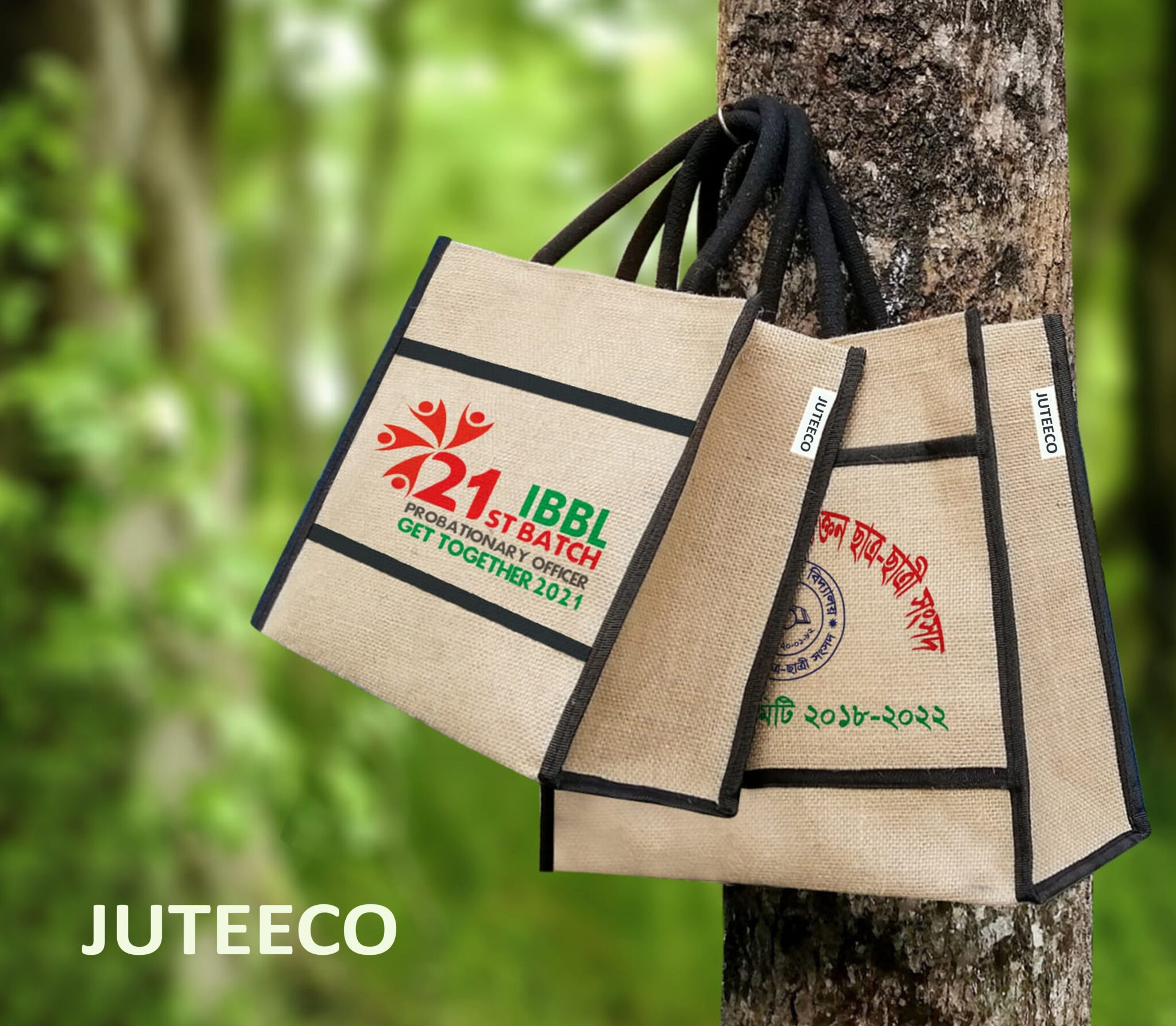 Jute Shopping Bag by JUTEECO SB130