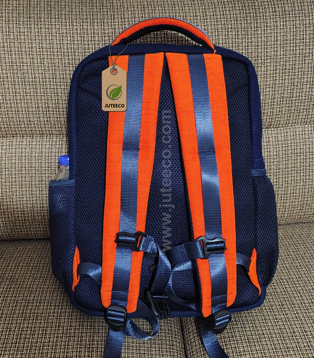 Jute Backpack School Bag by JUTEECO BD525C