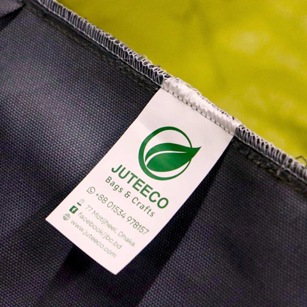 Cotton Tote Bag Label of JUTEECO