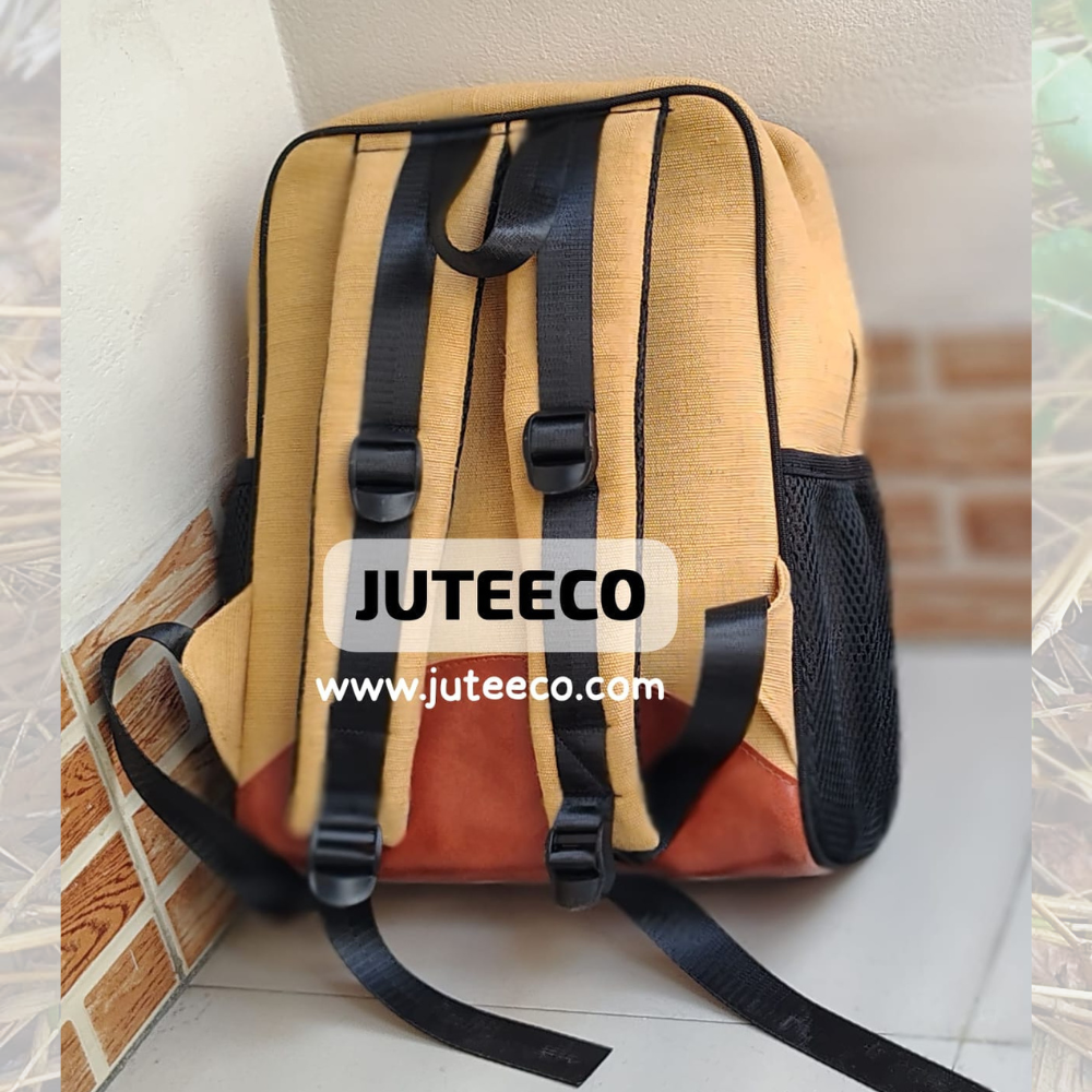 Jute Backpack BP509B by JUTEECO