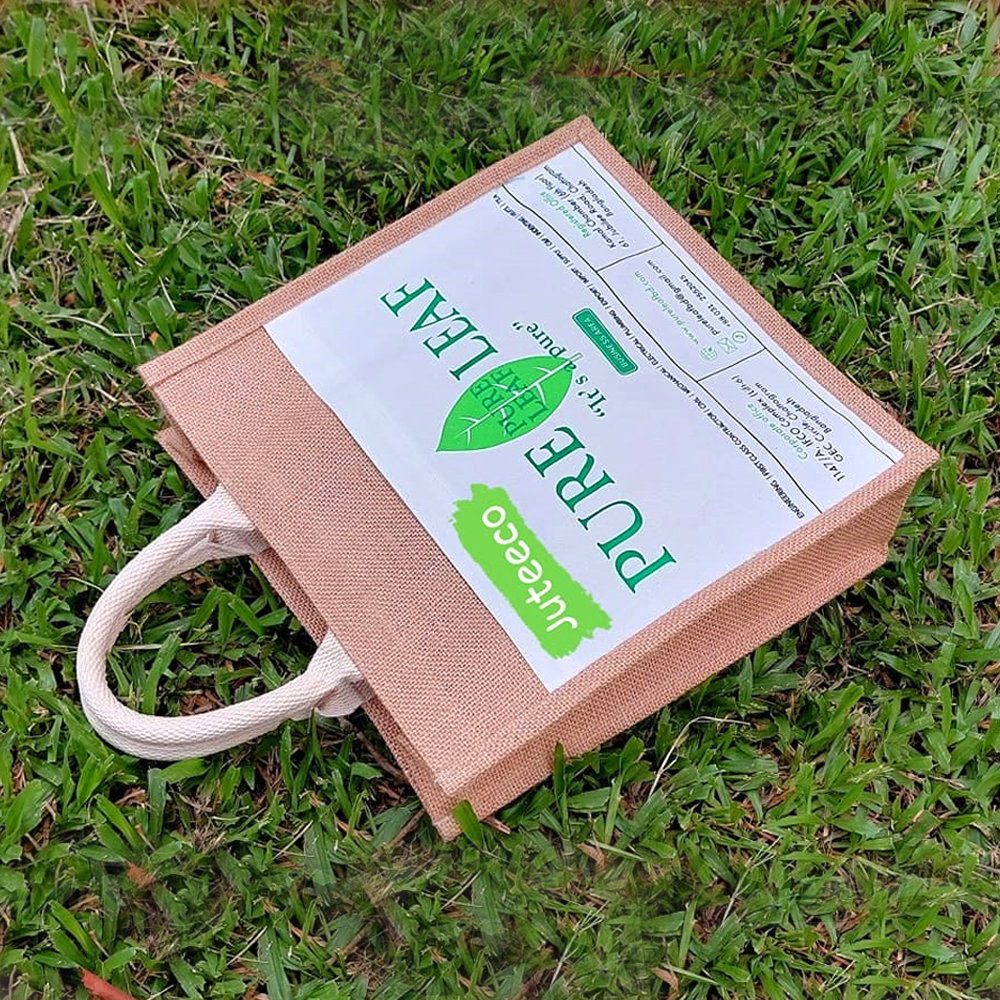 Jute Shopping Bag SB101B by JUTEECO