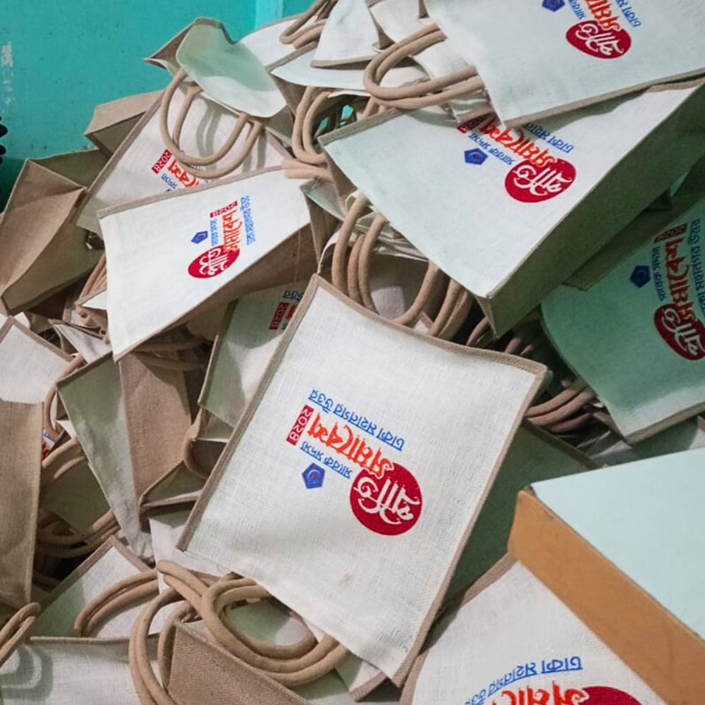 Jute Shopping Bag SB102 by JUTEECO