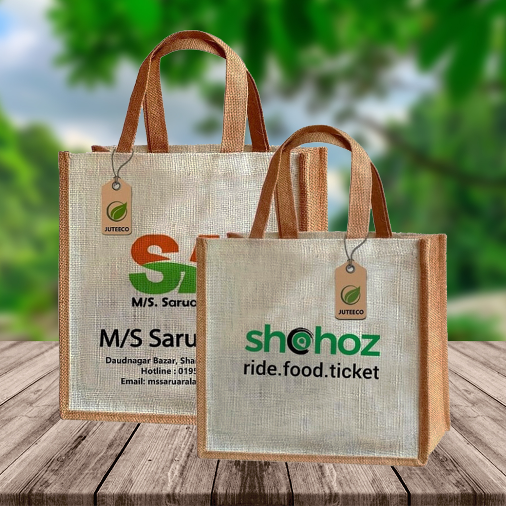 Jute Shopping Bag SB102M by JUTEECO