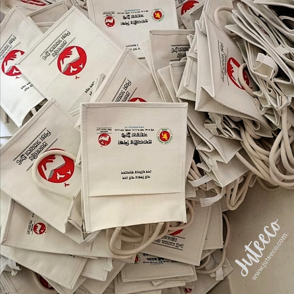 Jute Shopping Bag SB106E by JUTEECO